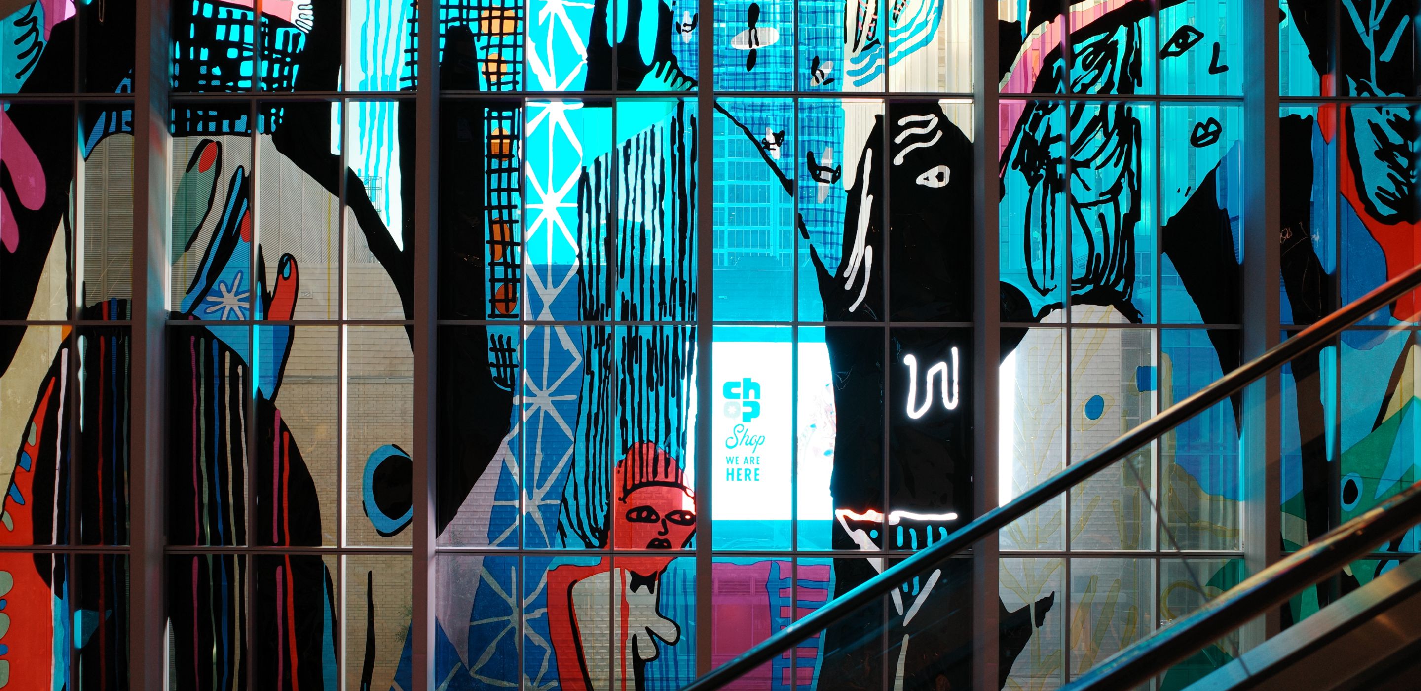 Mint Museum stained glass